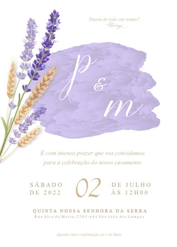 Data e Tema do casamento! 💜💙 - 3