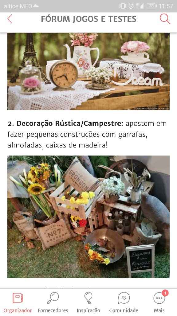 o meu casamento será do estilo rústico - 3