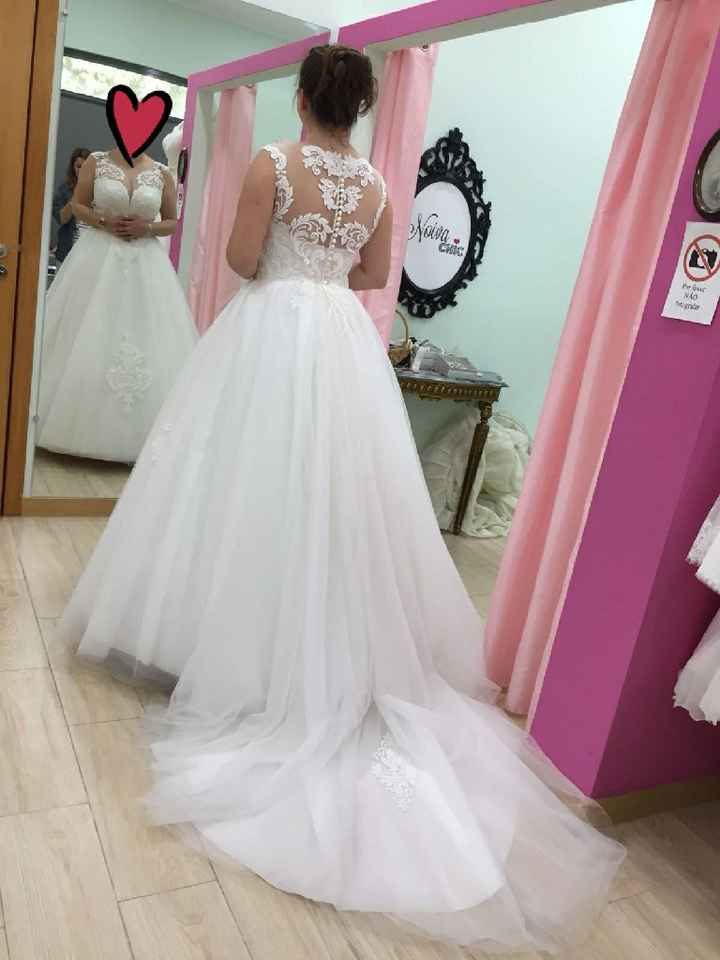Primeira prova do vestido feita 😊😊 - 1