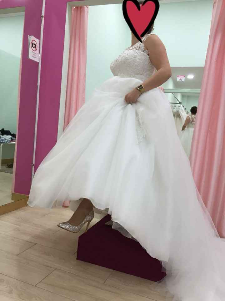 Primeira prova do vestido feita 😊😊 - 3