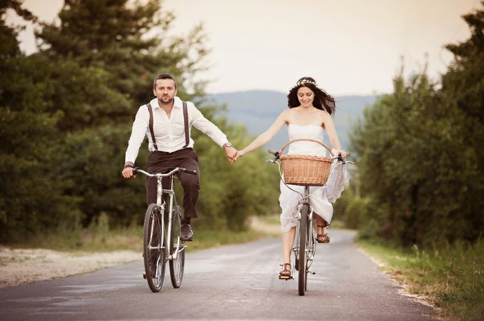Noivos de bicicleta - 3
