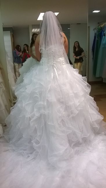 1ª prova do vestido + penteado - 3