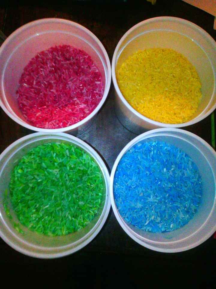 Arroz colorido  - 1