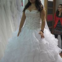 1ª prova do vestido + penteado - 2