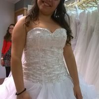 1ª prova do vestido + penteado - 6