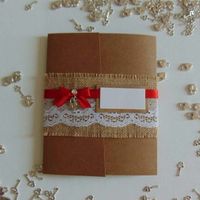 O nosso Convite de Sonho (reparem no pormenor da etiqueta para colocarmos os nomes dos Convidados 