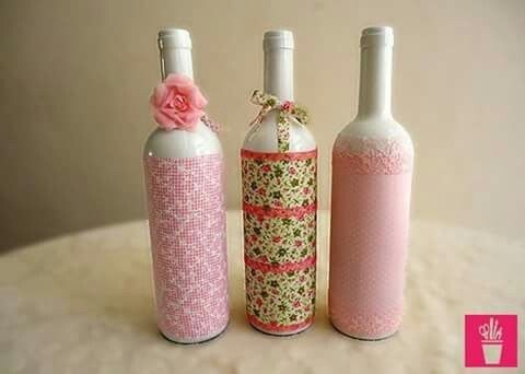 Decoração com garrafas! - 2