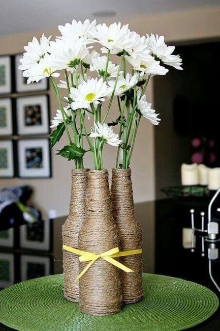 Decoração com garrafas! - 6