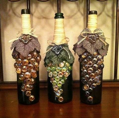 Decoração com garrafas! - 1