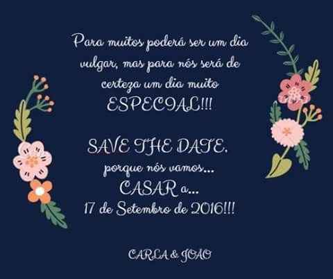 Save the date