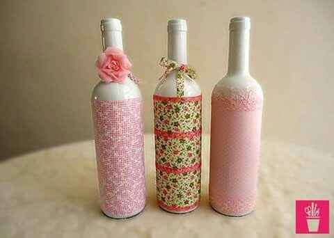 Decoração com garrafas! - 2