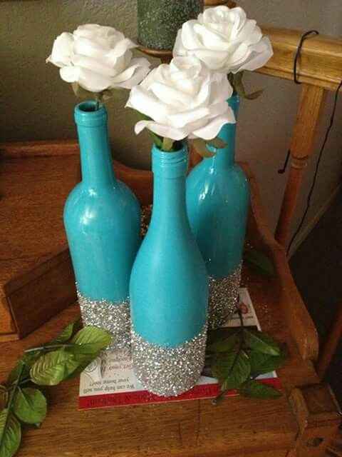 Decoração com garrafas! - 15