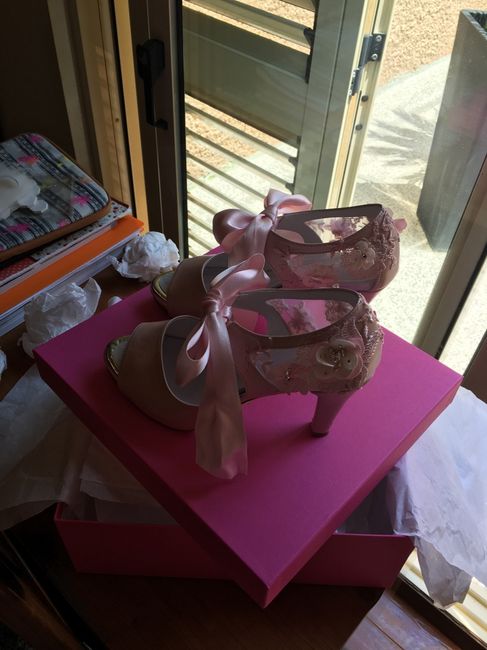 Sapatos rosa claro andiwonder - 1
