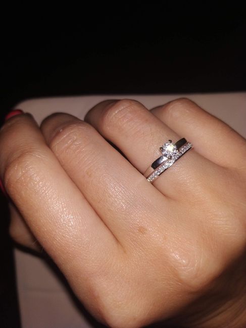 Bora partilhar o nosso anel de noivado? 💍😍 - 1