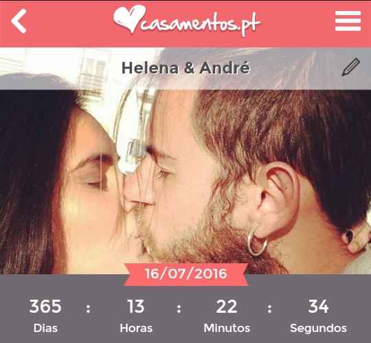 Falta 1 ano!!!! 16/07/2016 - 1