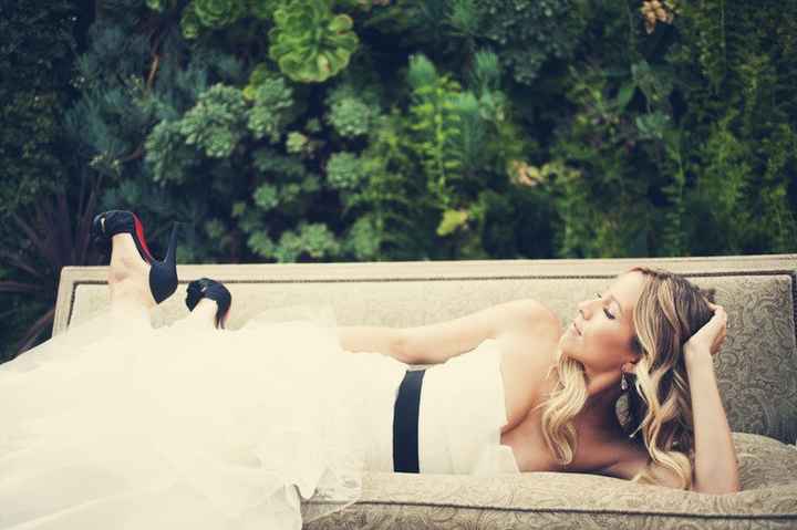 sapatos e vestido