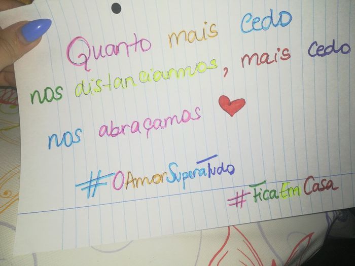 #OAmorSuperaTudo: Partilha a tua mensagem 💗 - 1