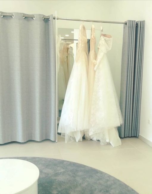 O vestido escolhido tem alguma coisa a ver com o pensado inicialmente? - 1