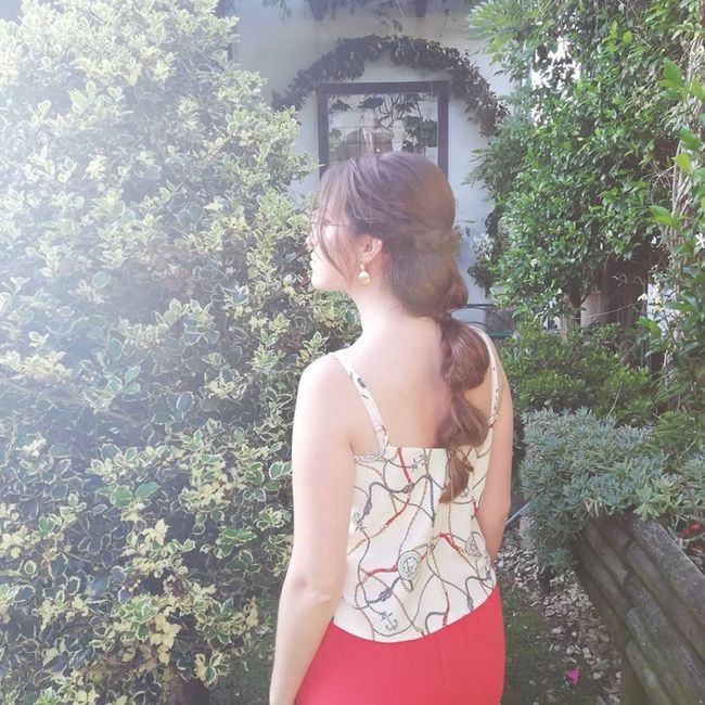 Recriação do penteado