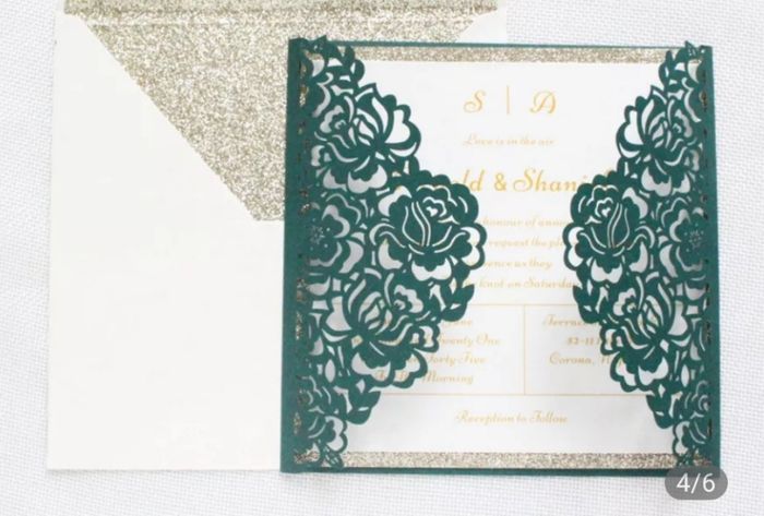 Alguém sabe onde fazem envelopes de convite como está na foto a preços acessiveis? Zona vale do Sous