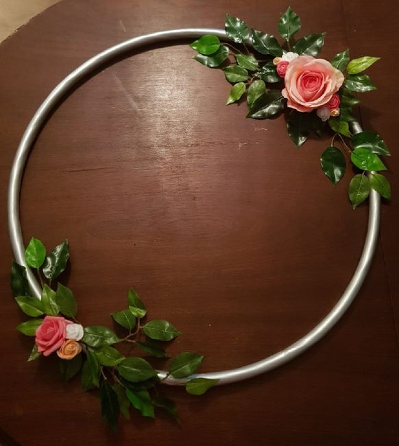 Moldura para fotos da sessão de noivado - work in progress - 2