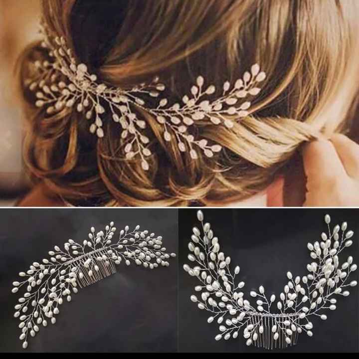 Inspirações para noivas de Outono - acessórios de cabelo - 1