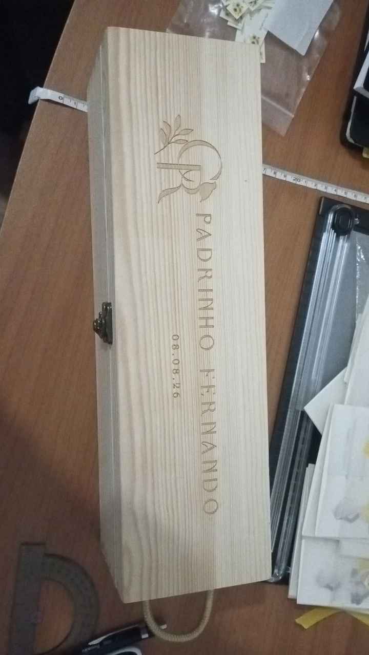 Ideias para convite dos padrinhos - 2