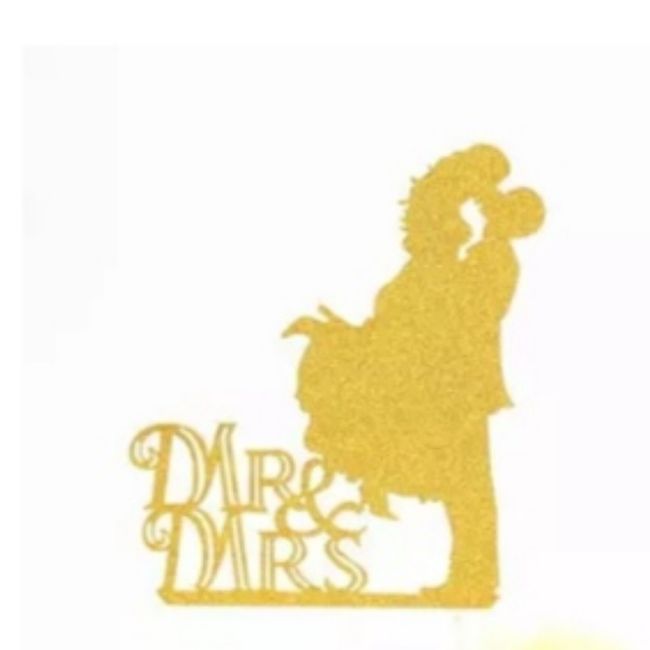 Duelo de cake toppers, qual escolhes? 😍 3