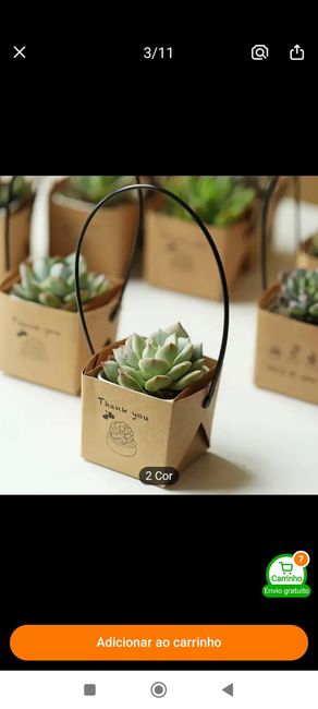 Ideias de lembranças de casamento ? 2