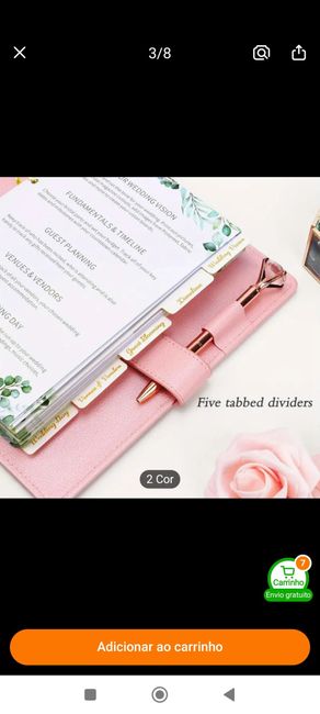 Agenda Noiva com plano de pagamento 1