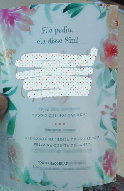 Experiência na Worten - Convites impressos! :) 2