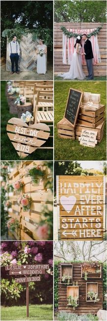 Ideias para um casamento rústico - 3