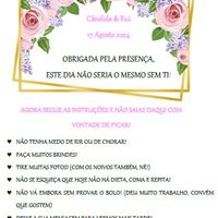 Recadinhos para os convidados! - 1