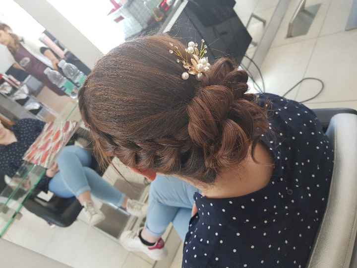 Prova do penteado - 1