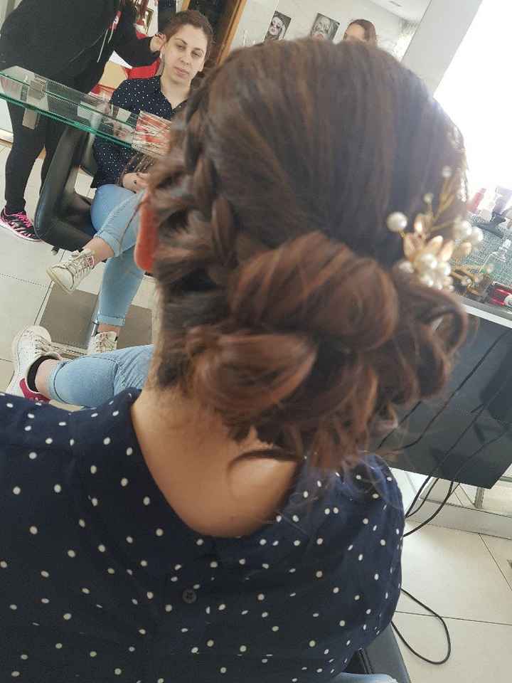 Prova do penteado - 2