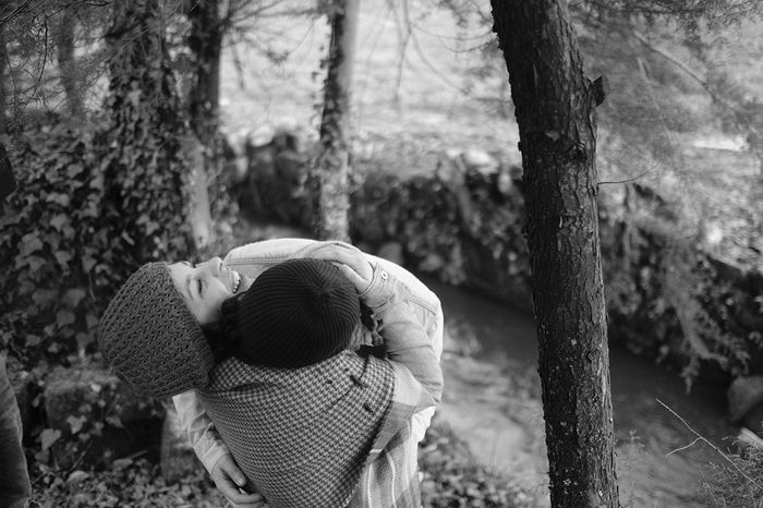 a minha preferida, onde mostra a minha felicidade ao ter o meu mundo nos meus braços