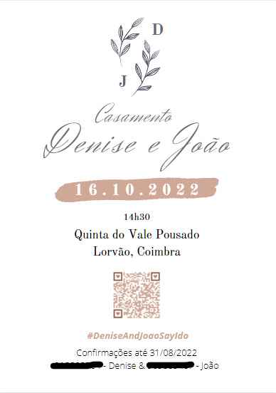 Convites - versão 1 ou 2? - 2