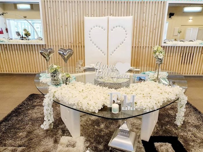 Mesa dos noivos (num casamento este ano)