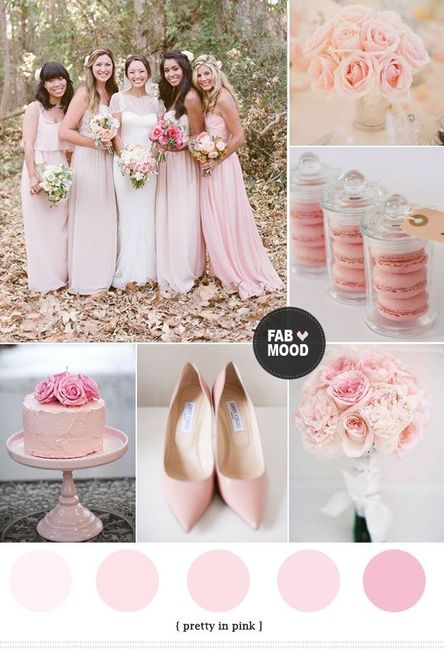 Inspirações em rosa
