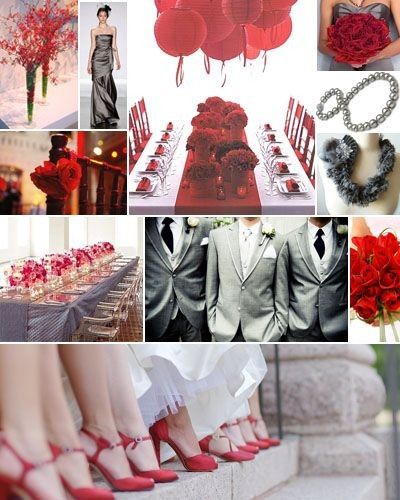 Vermelho & Prata