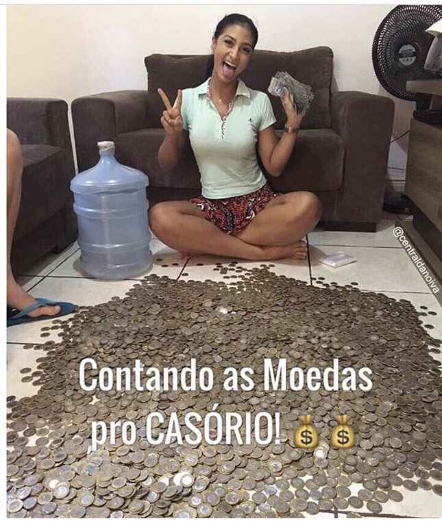 Juntar moedas para o casamento - 1