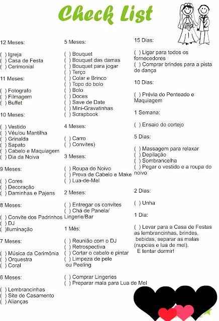 check list