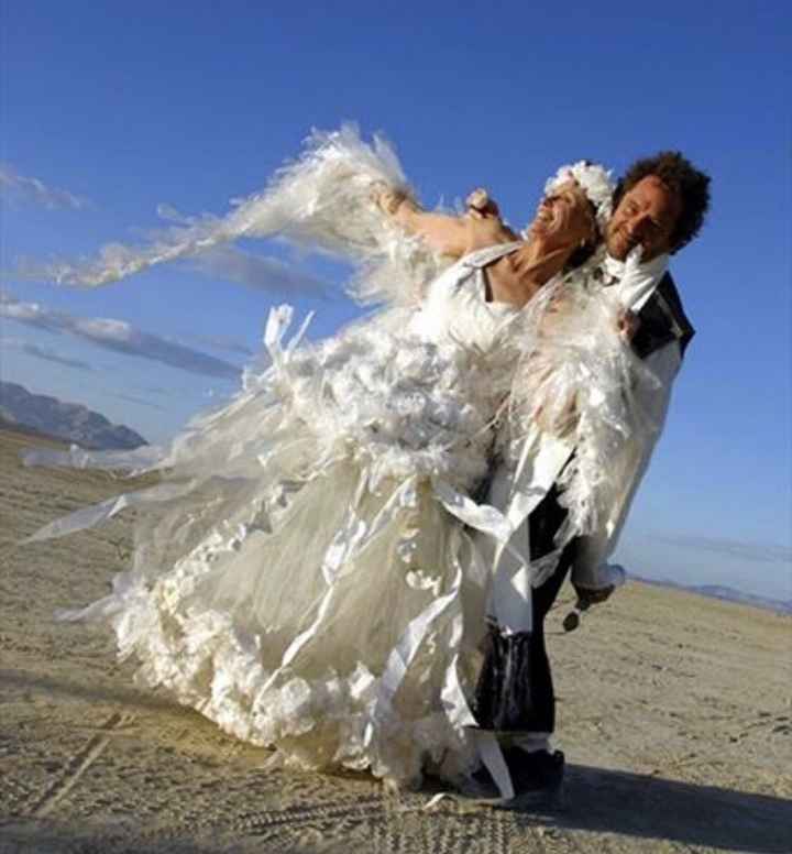 Vestidos de noiva estranhos - 1