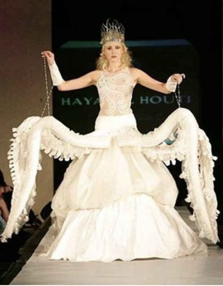Vestidos de noiva estranhos - 11