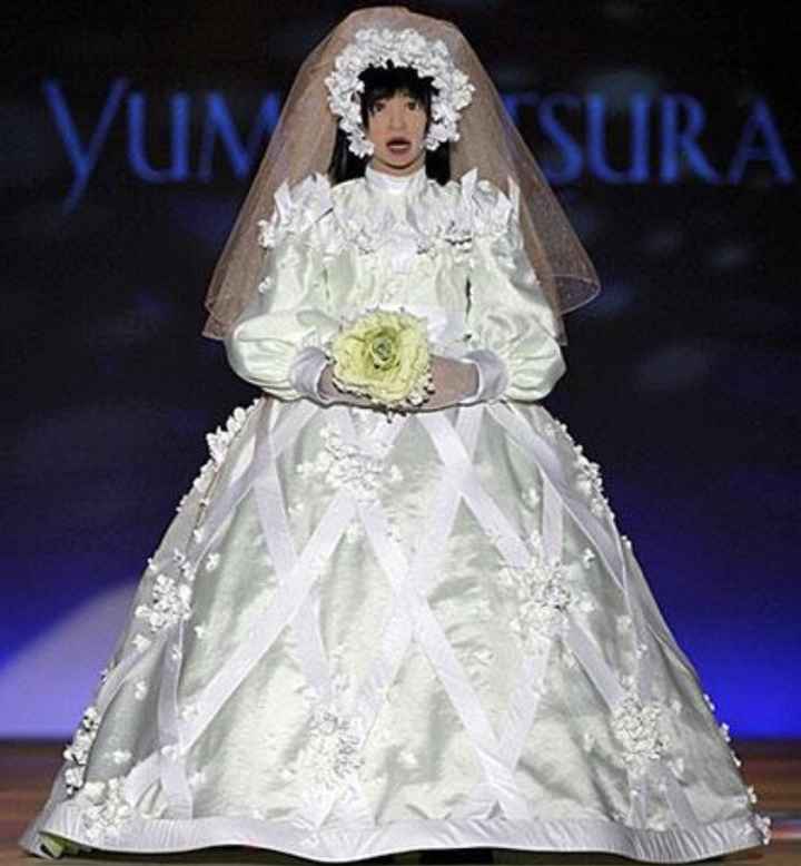 Vestidos de noiva estranhos - 17