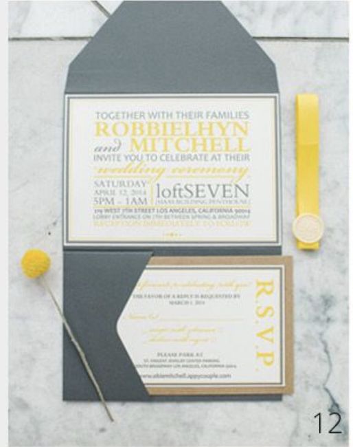  Inspirações para um casamento em Amarelo - 6