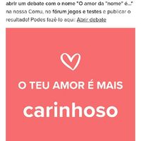 O teu amor é mais.... DESAFIO! - 1