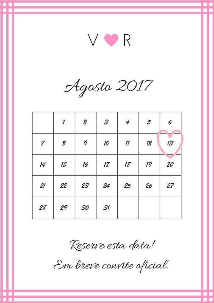 Save the Date canva