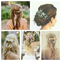Flores no cabelo - 1
