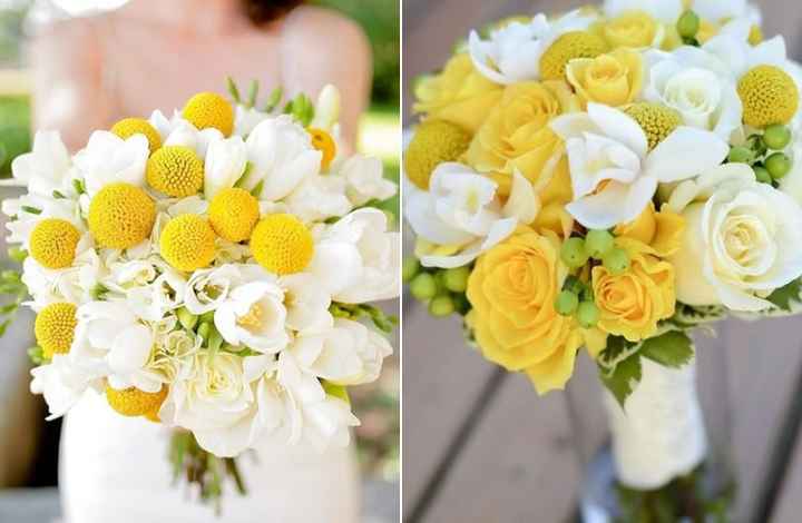 o Arco-íris invade a Comunidade: Inspirações (amarelas) para Bouquet 💛 - 2